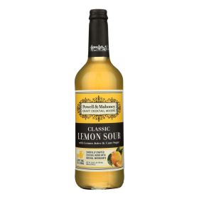 Powell And Mahoney Cocktail Mixer - Lemon Sour - Case Of 6 - 25.36 Fl Oz