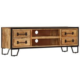 TV Stand with Drawers 47.2"x11.8"x15.7" Solid Wood Mango