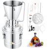 VEVOR 3 Gal Alcohol Distiller Machine Brewing Equipment DIY Whiskey Home Still