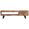 TV Stand 55.1"x11.8"x15.7" Solid Wood Sheesham