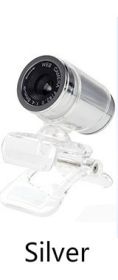 480P HD camera (Color: Silver)