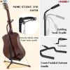 5 CORE Premium Metal Guitar Stand Heavy Duty for Acoustic Classic Electric Guitar Detachable Musical Instrument Stand Single Holds 1 Guitar - GSH HD