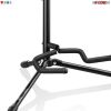 5 CORE Premium Metal Guitar Stand Heavy Duty for Acoustic Classic Electric Guitar Detachable Musical Instrument Stand Single Holds 1 Guitar - GSH HD