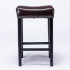 Backless Bar Stools, 2-Pcs Set